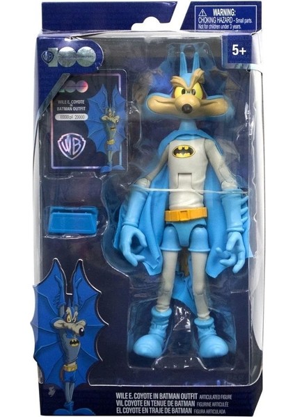 Gıochı Prezıosı Warner Bros Bugs W.e.coyote-Batman Kıy Iyle 18 cm Koleksiyon Figürü WAW03000