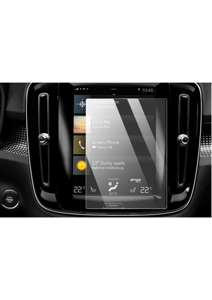 Volvo XC40 Mat Ekran Koruyucu 8.7 Inç Multimedya Şeffaf