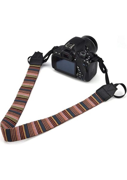 Retro Vintage Omuz Boyun Askısı Canon Nikon Sony Fujifilm Olympus - Model No.6 indirimleri
