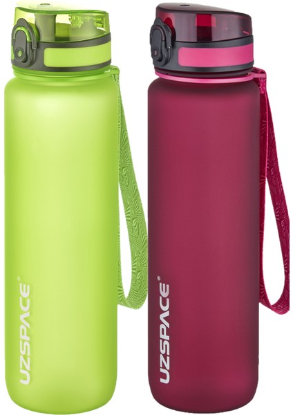 Fiftyfifty 2li Set 1000ML 1litre Tritan Su Matarası