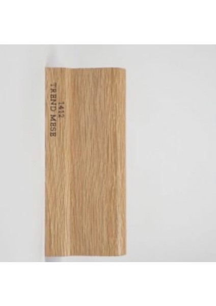 By Istanbul 12.5 mt 6cm Laminat Süpürgelik Modeli 1412 Trent Meşe Finiş Folyo Kaplama