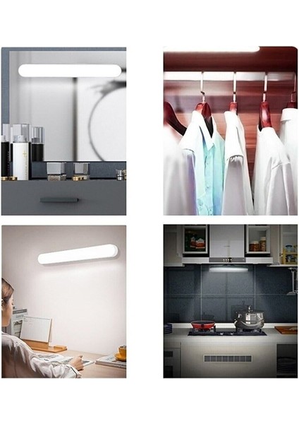 Şarjlı Martı Ledli Aplik 3 Renk Ct 3200K 4000K 6400K