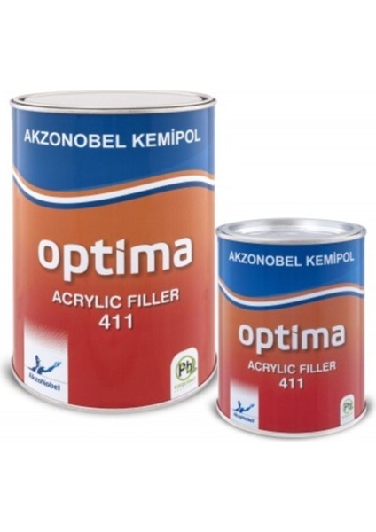Akzo Nobel Optima Akrilik Astar 411 3,75 L 6,5 kg