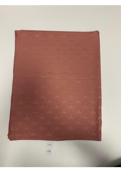 Ipeksi Jakar Üçgen Desen Şal Gül Kurusu