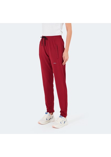 KARMOR Kadın Slim Fit Eşofman Altı Bordo