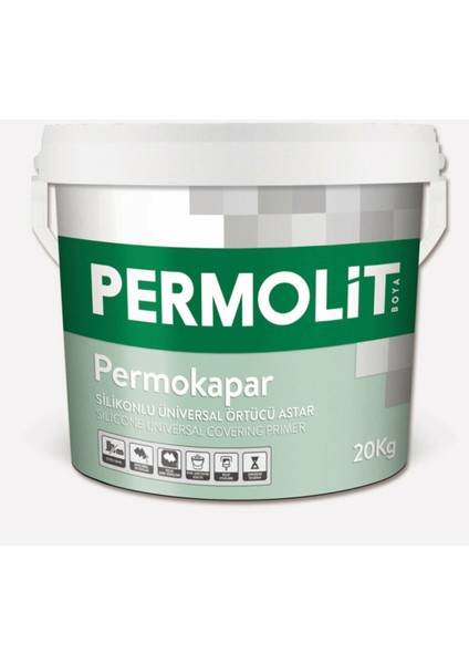 Permokapar Silikonlu Üniversal Örtücü Astar