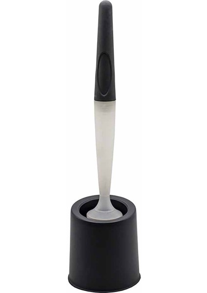 Deterjan Hazneli Tuvalet Firçasi Siyah