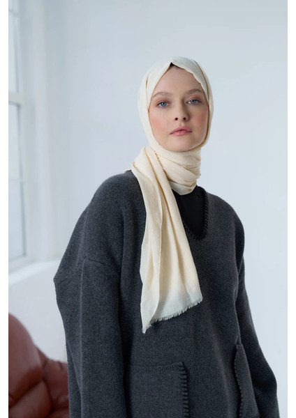 Neo Pamuk Şal Krem Renk fırsatları