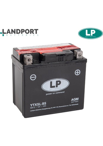 Lp (Landport) Agm Akü (YTX5L-BS)