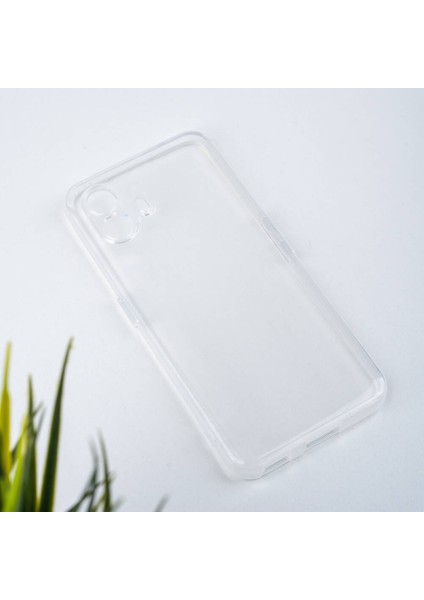 Nothing Phone 2 Kılıf Darbe Emici Kamera Korumalı Esnek Şeffaf Silikon Kapak (02-Anti)