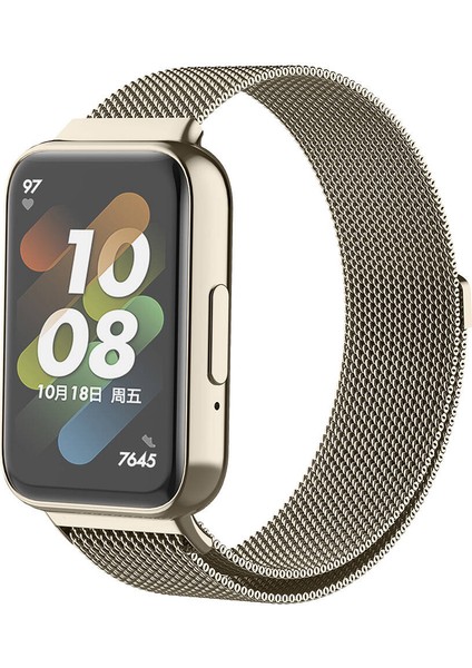 Samsung Galaxy Fit 3 Metal Kordon Paslanmaz Çelik Örgü (Krd-01) fırsatları
