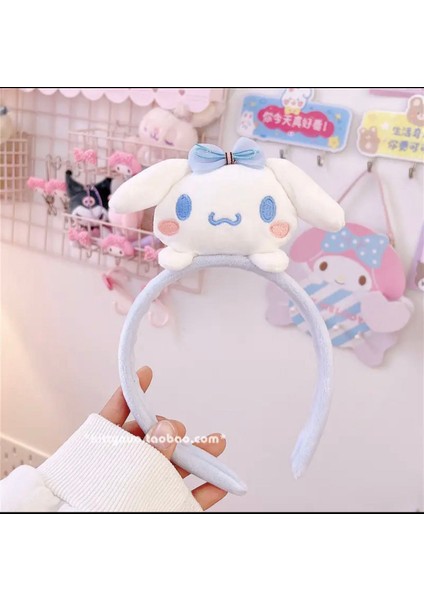 Sanrio Kuromi Pompompurin Cinnamoroll My Melodi Melody Kız Çocuk Taç Tanç Saç Aksesuar (Yurtdışından Getirildi) 1. Kalite Yumuşak Dokulu Kadifenden Üretilmiştir Hediye