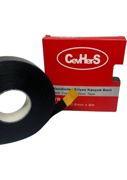 Kendinden Eriyen Kauçuk Bant 19 mm 8 Metre Elektrik Bandı