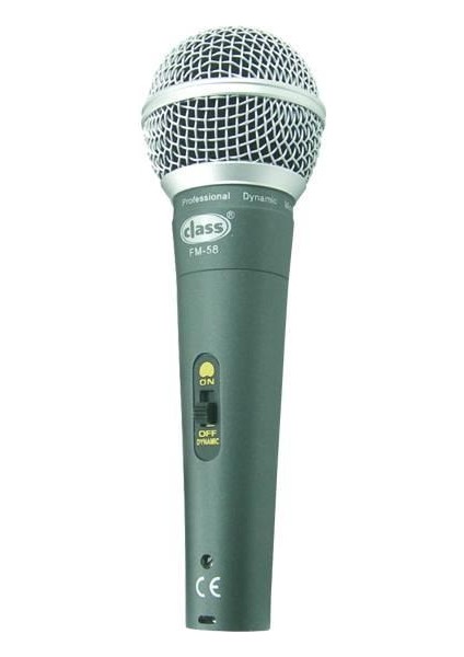 Fm-58 Vokal Dinamik Mikrofon