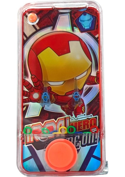 Demir Adam'la Eğlenceli Vakitler: Ironman Figürlü Suda Halka Geçirme Oyunu! 14X7CM. fiyatları
