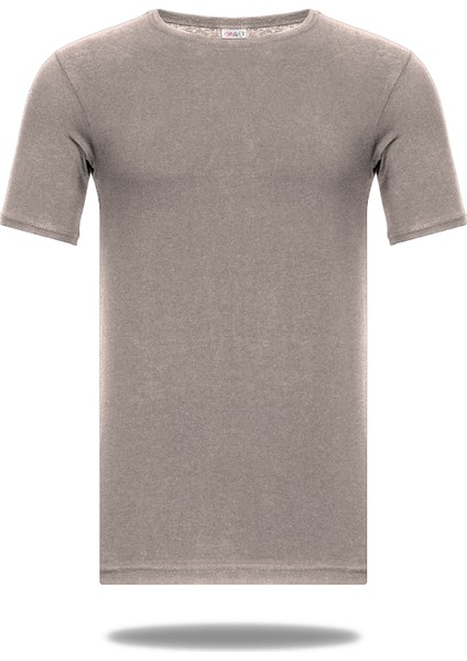 Erkek Pamuklu Süprem Penye Kısa Kollu Sıfır Yaka Günlük Likralı Tişört - 1057 fiyatları