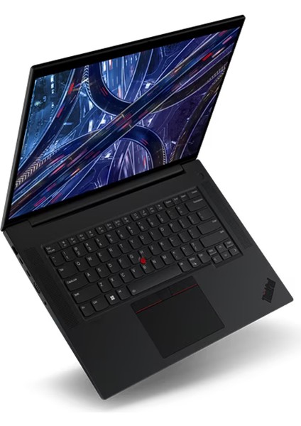 Mws Thinkpad P1 Gen 6 I7-13800H 16GB 1tb SSD 8gb Rtx 4060 16" Wqxga Windows 11 Pro Taşınabilir Iş Istasyonu 21FV000GTX 002