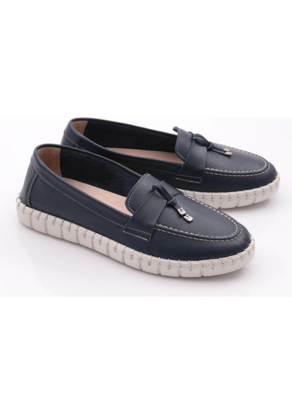P39 Kadin Ip Desenli Comfort Ayakkabi