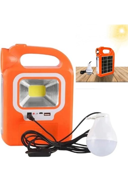 Solar Aydınlatma Sistemi Şarjlı