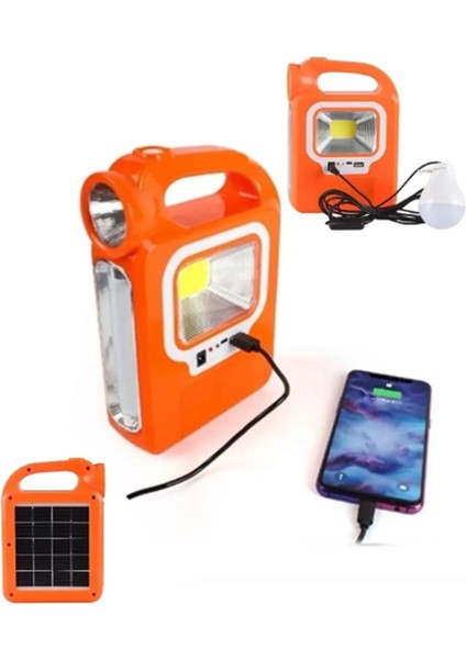 Solar Aydınlatma Sistemi Şarjlı