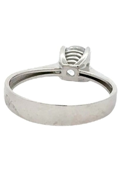 Zirkon Taşlı Klasik Tektaş Çift Renkli Yüzük fırsatları