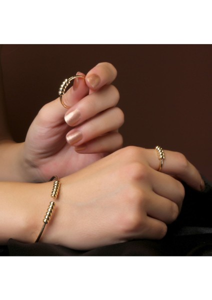 Top Top Modern Altın Küpe modelleri