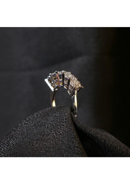 Pırlanta Coronet Beştaş Beyaz Altın Yüzük fiyatları