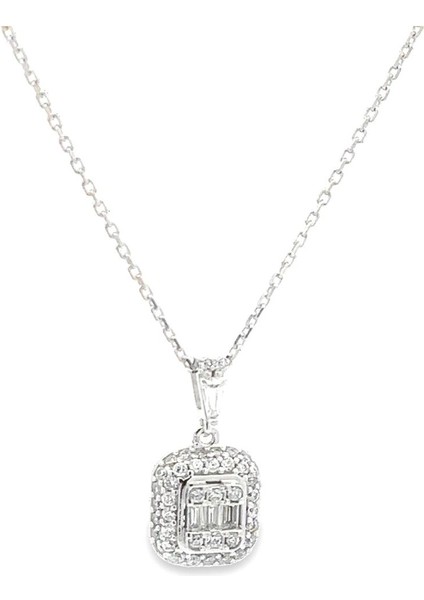 Swarovski Baget Taşlı Beyaz Gerdanlık Kolye fiyatları