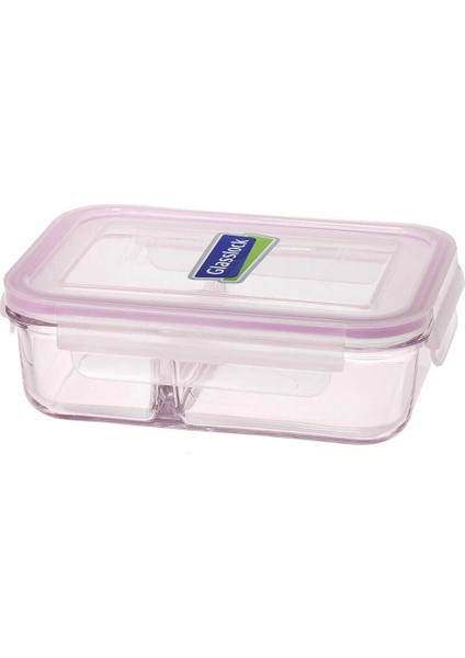 Nova Glasslock Dikdörtgen 2li Cam Saklama KABI1000ML