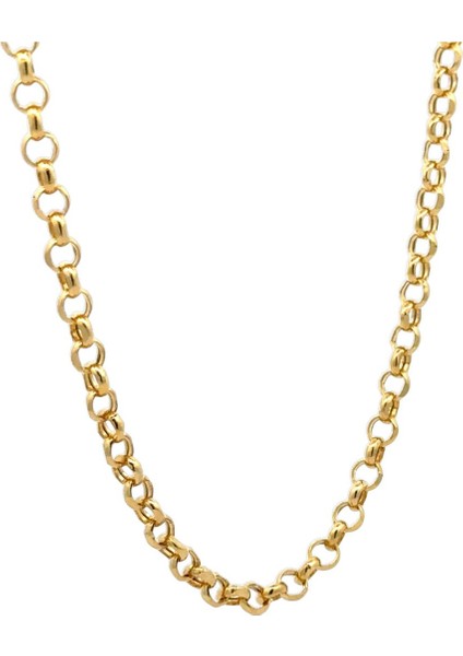 Uzun ve Şık Retro Unisex Altın Zincir Kolye indirimleri