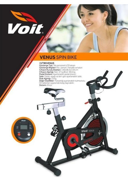 Venüs Spin Bike New