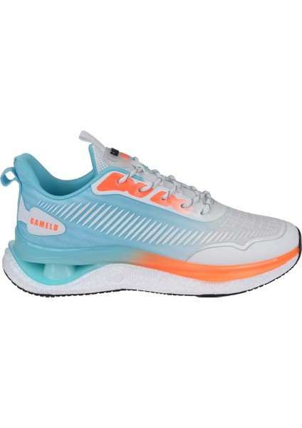 Erkek Spor Ayakkabı Sneaker Ek-Stark-M Mavi Turuncu fiyatları