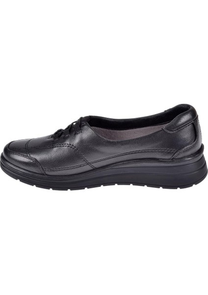 Hakiki Deri Comfort Kadın Ayakkabı FOR-21306 Siyah modelleri