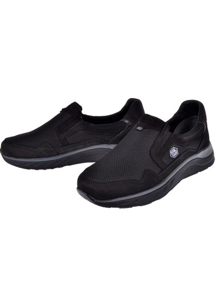Comfort Üzeri File Erkek Spor Ayakkabı FOR-46005 Siyah