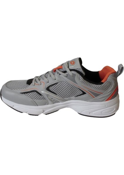 Erkek Beyaz Gri Fileli Kalın Hafıza Taban Koşu Ayakkabısı modelleri