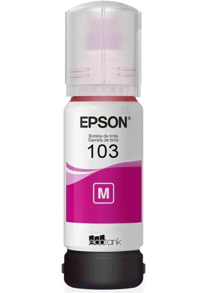 Epson Orijinal 103 Magenta (Kırmızı) Mürekkep