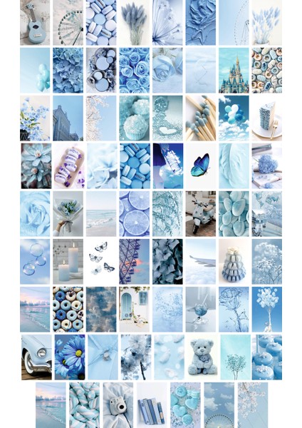 Siyah Kartpostal Seti (10X15 cm 72 Adet)