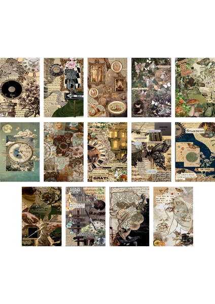 Kolay Temalı Kartpostal Seti (10X15 cm 14 Adet)