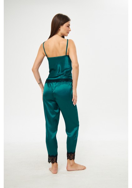 Saf Güzellik Saten Pijama Seti
