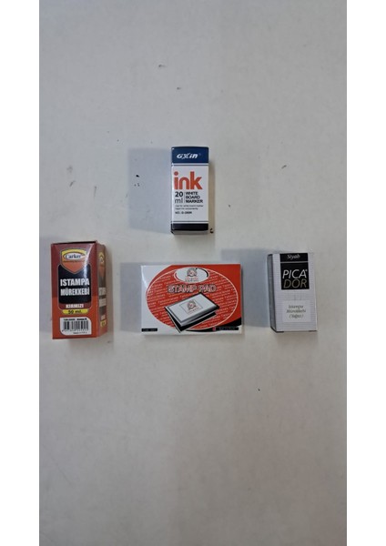 Istampa Mürekkebi (Siyah-Mavi-Kırmızı) -1 Adet Istampa