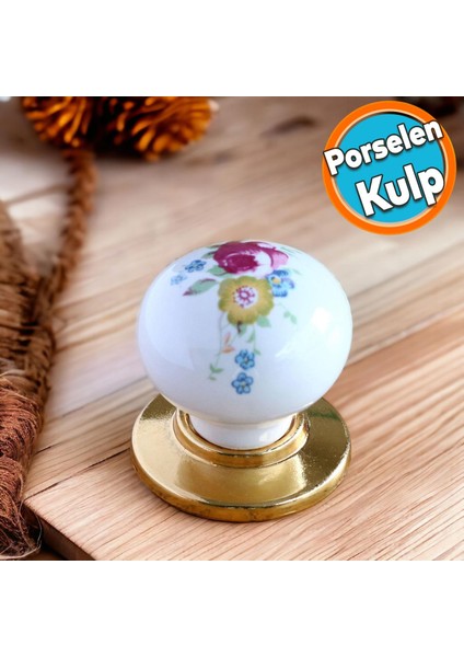 Porselen Gold Düğme Kulplar Mobilya Mutfak Dolabı Çekmece Dolap Kapak Kulpu Kulbu Altın fiyatları