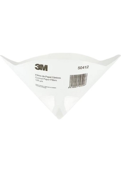 50412 Konik 125 Mikron Kağıt Filtre - 100'LÜ Paket