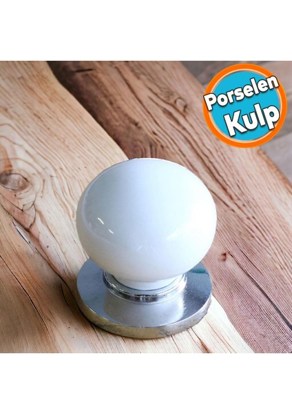 Porselen Beyaz Düğme Kulplar Mobilya Mutfak Dolabı Çekmece Dolap Kapak Kulpu Kulbu
