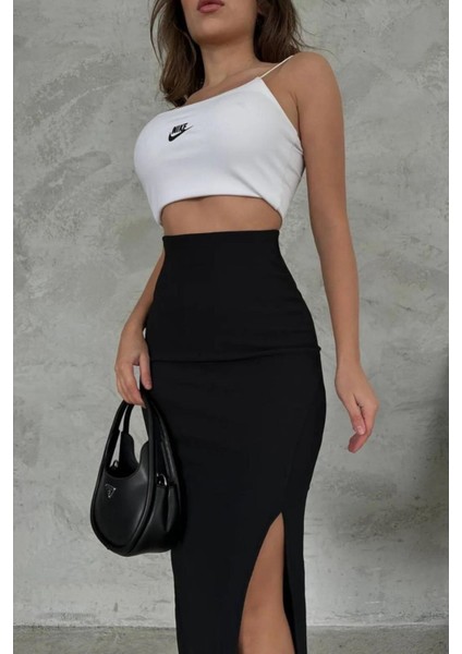 Ottoman Kumaş Yırtmaçlı Uzun Etek fiyatları