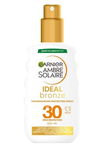 Ambre Solaire Ideal Bronzluk Koruyucu Sprey SPF30 200 ml