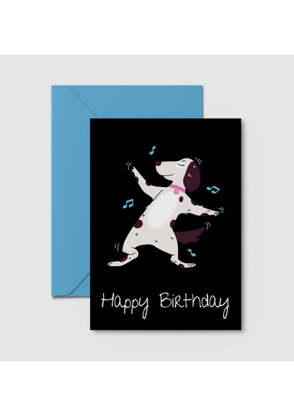 Kartpostal - Tebrik Kartı & Zarf Iyi Ki Doğdun Happy Birthday Doğum Günü