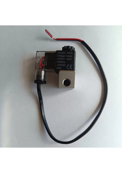 1/8 2/2 Na 12V / 24V / 110V / 220V Pnomatik Valf A Tipi (Lisinya) Alithestereo