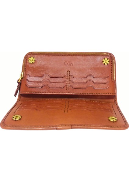 Unisex El Yapımı Hakiki Deri Telefon, Bozuk Para Ve Kartlık Bölmeli Cüzdan ARTA fiyatları