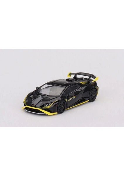 Mini Gt 638 Lamborghini Huracan Sto Nero Noctis Lhd Model Araba