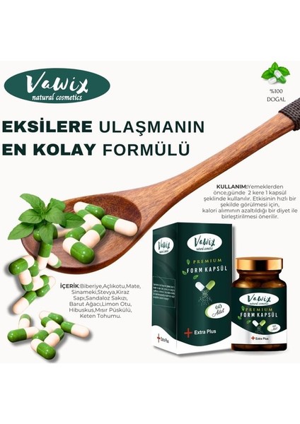 Premium Form Kapsül - Iki Kutu - Form Yağ Hediye